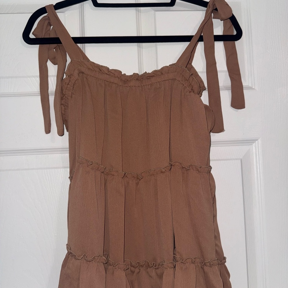 Cozy Casual Tan Camisole Top